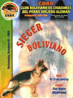 Bolivia Sieger Show 2003